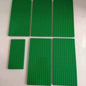 Lego Thick Baseplate Lot 5 12x24, 1 8x16